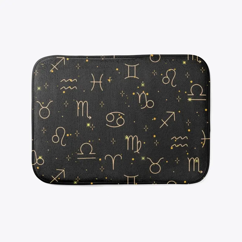 M.Raven Zodiac Bath mat