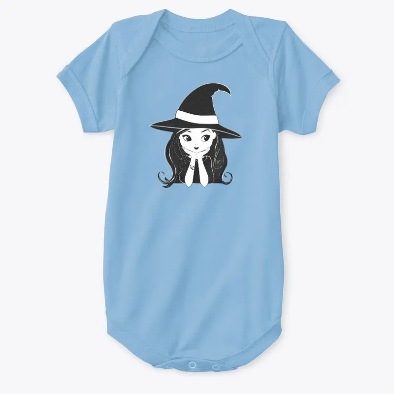 M. Raven Premium baby witch Onesie