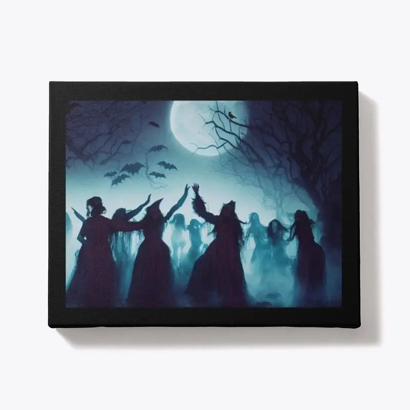 M. Raven Witches Canvas Landscape 