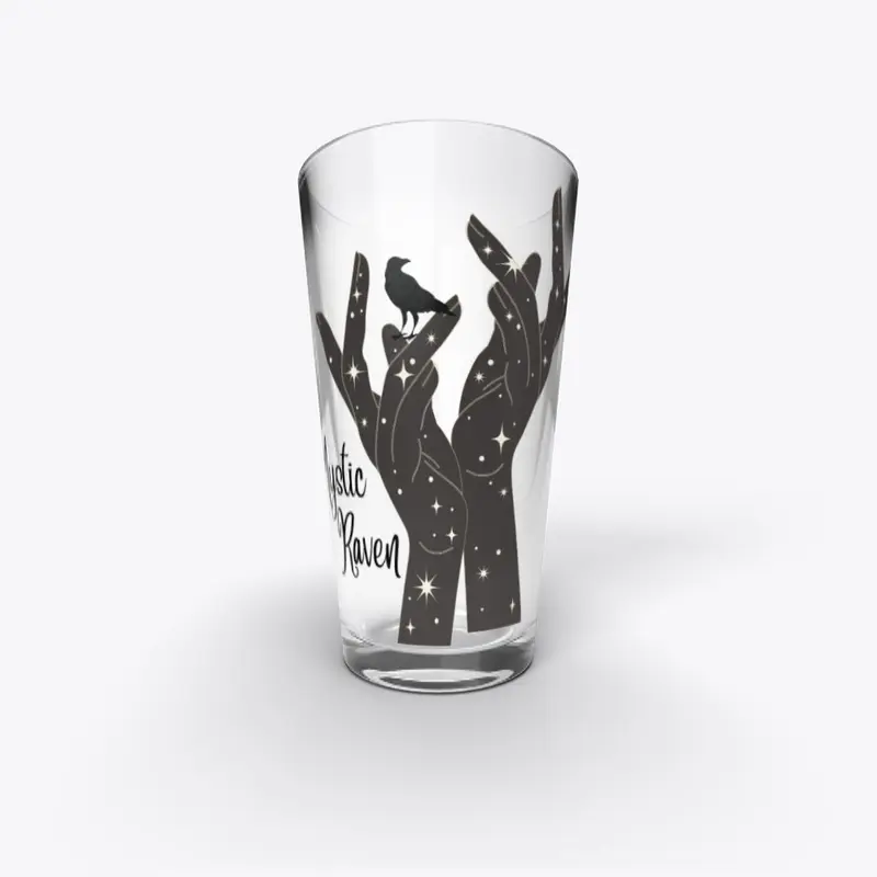 MysticRaven Pint Glass