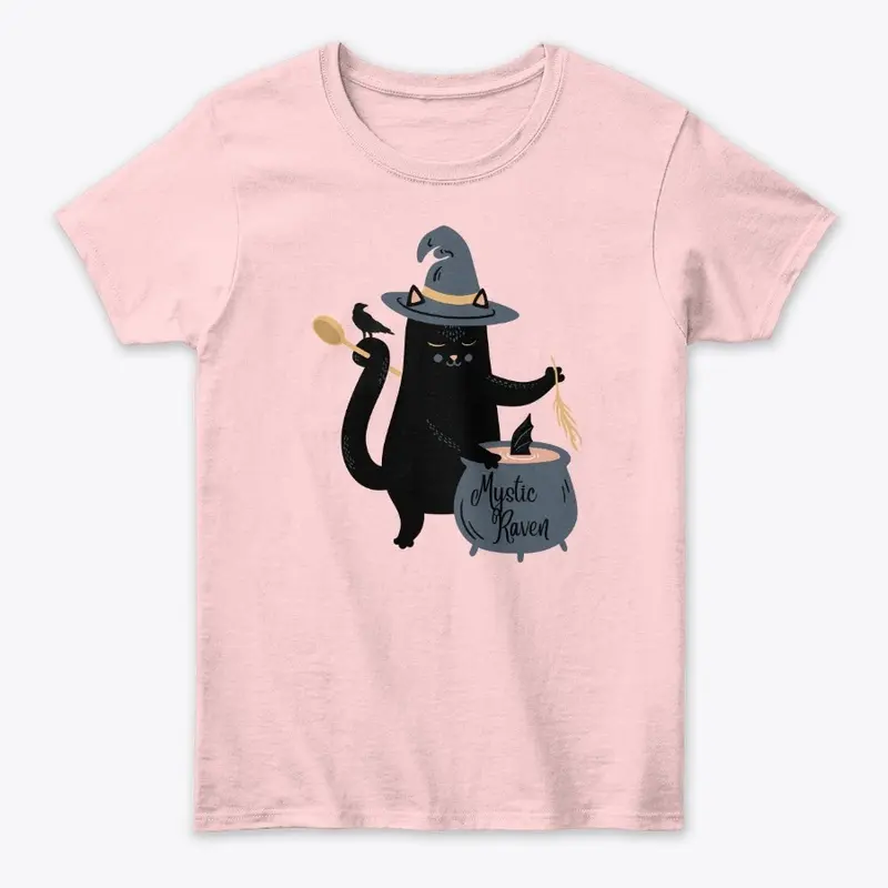 MysticRaven Black Cat Tee